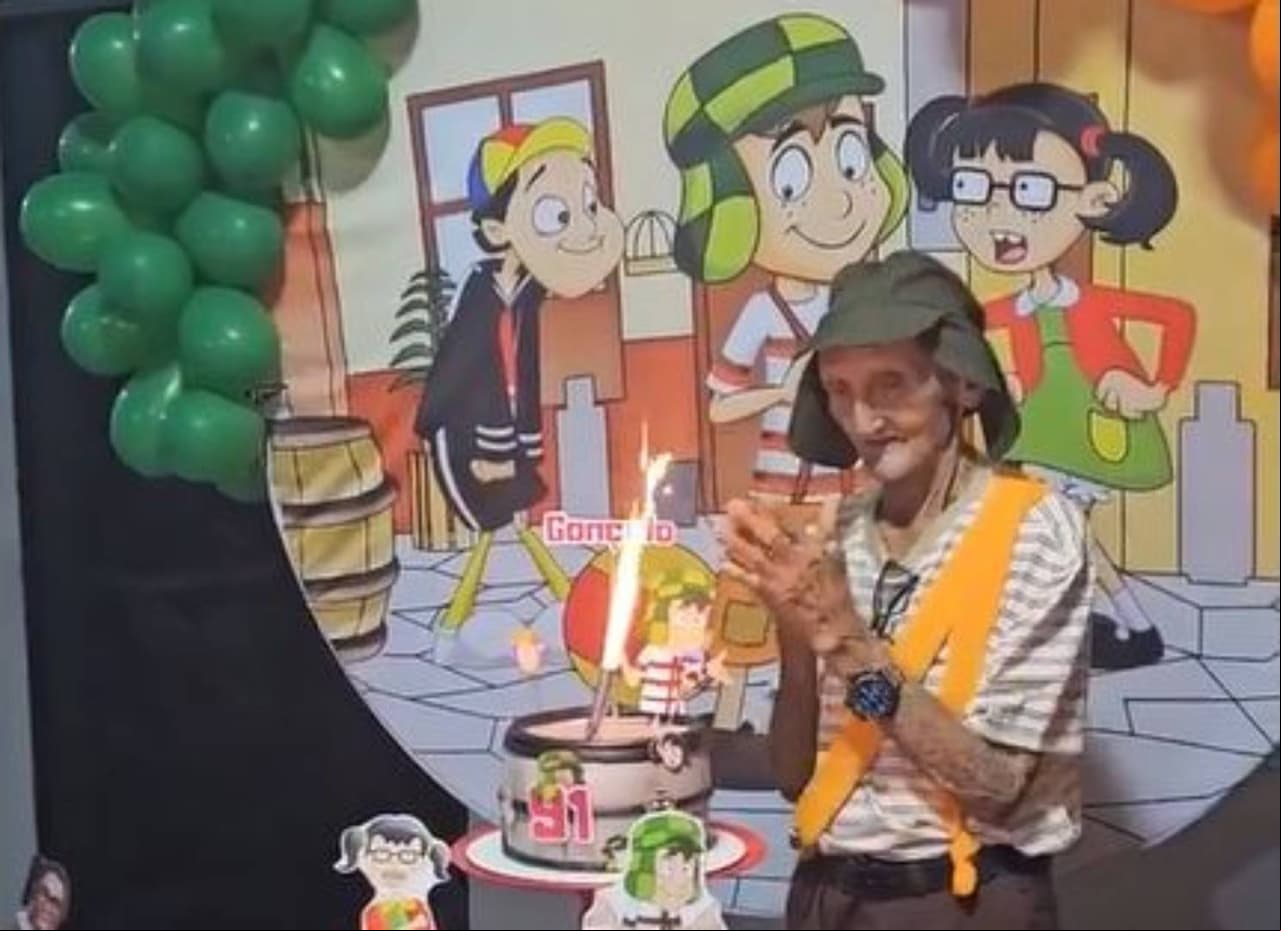 El Chavo del 8, festejo.