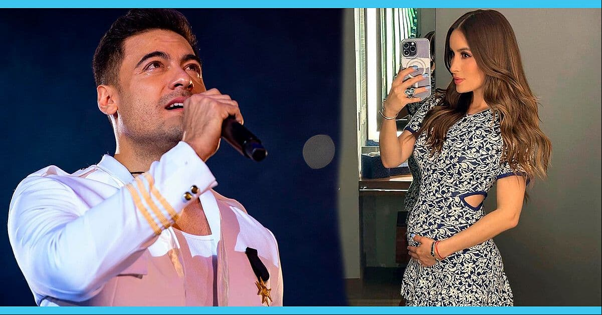 Carlos Rivera rompe en llanto y le dedica canción a su bebé en pleno concierto